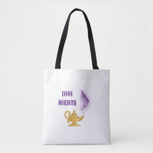 Duizend en een nachten Aladdin Magic Genie Tote Bag (Voorkant)