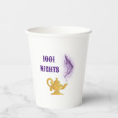 Duizend en een nachten Aladdin Magic lamp Papieren Bekers (Voorkant)