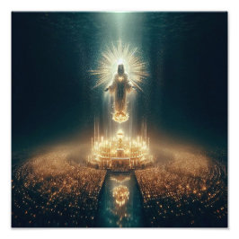 Duizend gebeden foto afdruk