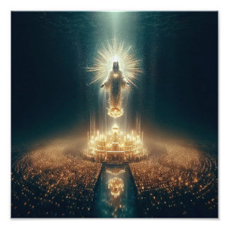 Duizend gebeden foto afdruk