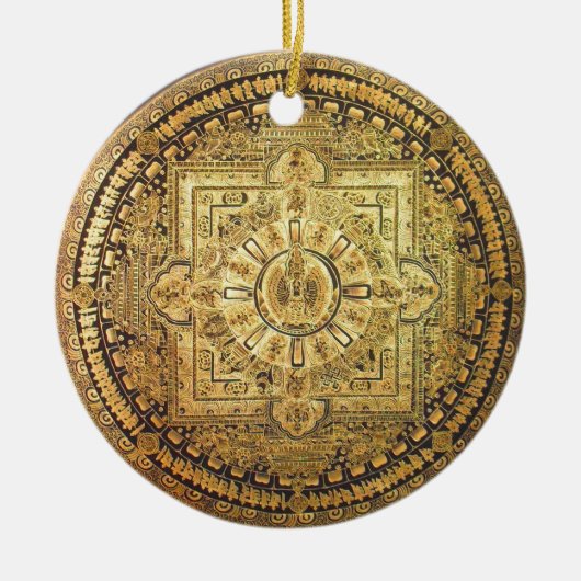 Duizend gewapende Avalokiteshvara Ornament (Voorkant)