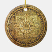 Duizend gewapende Avalokiteshvara Ornament (Achterkant)