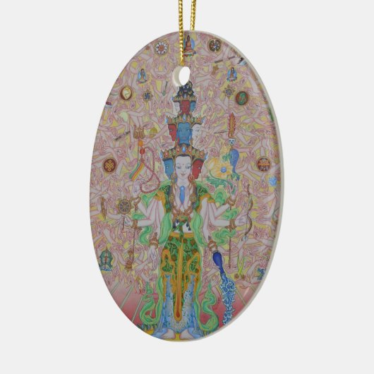 Duizend gewapende Avalokiteshvara Ornament (Links)