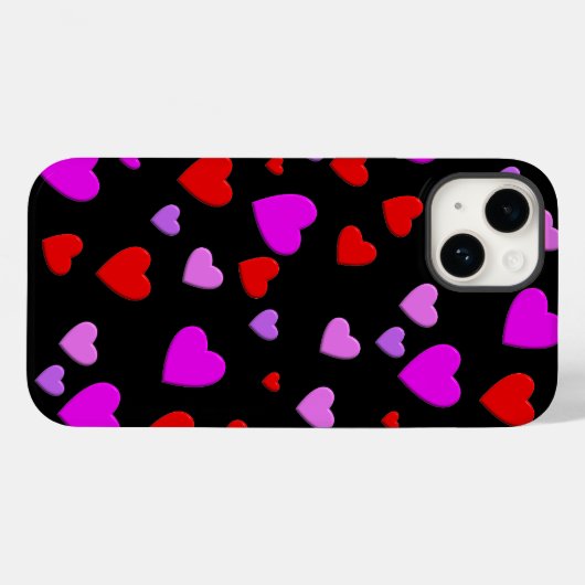 duizend harten voor je Case-Mate iPhone case (Achterkant (horizontaal))