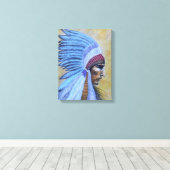 Duizend jaar canvas afdruk (Insitu (Houten vloer))