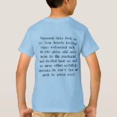 Duizend Oaks park behoud bomen en landschap T-shirt (Achterkant)