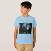Duizend Oaks park behoud bomen en landschap T-shirt (Voorkant volledig)