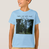 Duizend Oaks park behoud bomen en landschap T-shirt (Voorkant)