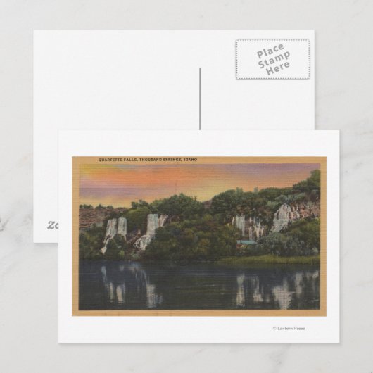 Duizend SPRings, IDView van de Herfsten van het Kw Briefkaart (Voorkant / Achterkant)