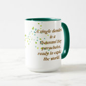 Duizend wensen paardenbloem Mok (Voorkant rechts)