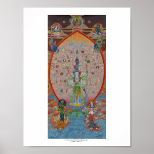 Duizendarmige Avalokiteshvara Poster
