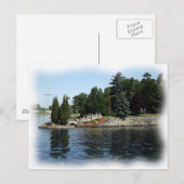 Duizenden eilanden #1 briefkaart (Voorkant / Achterkant)