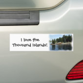 Duizenden eilanden #1 bumpersticker (Op auto)