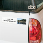 Duizenden eilanden #1 bumpersticker (Op Truck)