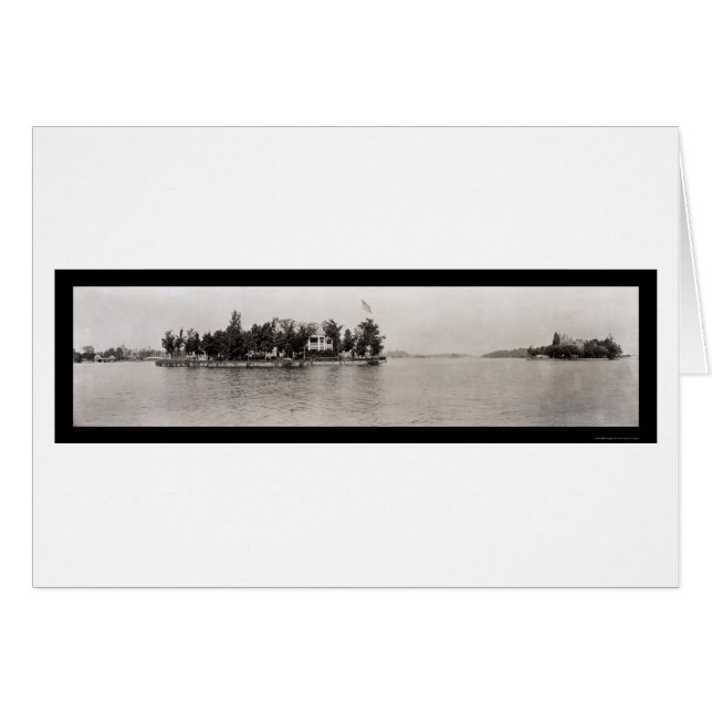 Duizenden eilanden, New York Foto 1909 (Voorkant Horizontaal)