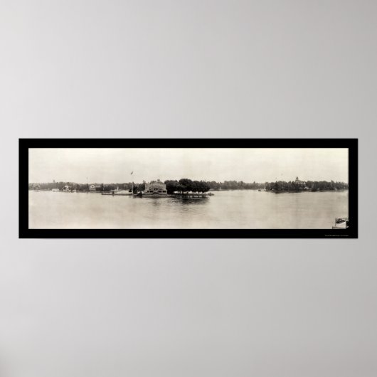 Duizenden eilanden, New York Foto 1909 Poster (Voorkant)