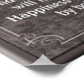 Duizenden kaarsen - Boeddha - Kunstafdrukken Poster (Hoek)