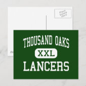 Duizenden Oaks - Lancers - High - Duizenden Oaks Briefkaart (Voorkant / Achterkant)