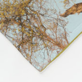 Duizenden Oaks schilderachtig met oaks en evergree Fleece Deken (Hoek)