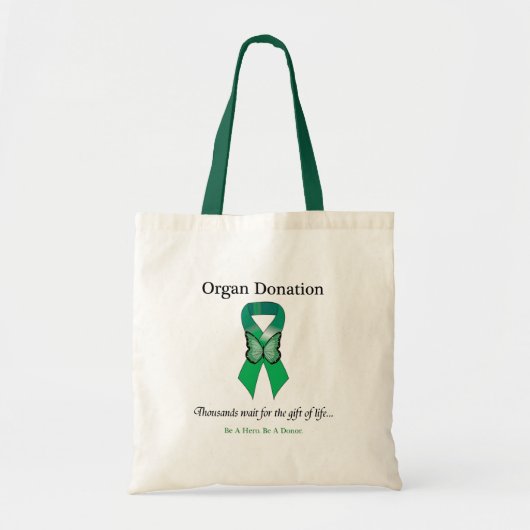 Duizenden wachten tote bag (Voorkant)