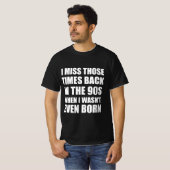 Duizendjarige grappige quotes t-shirt (Voorkant volledig)