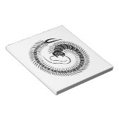 Duizendpoot cirkel notitieblok (Schuin)