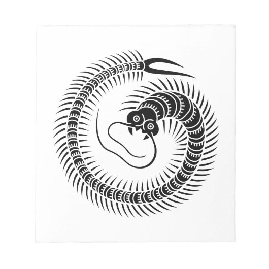 Duizendpoot cirkel notitieblok (Voorkant)