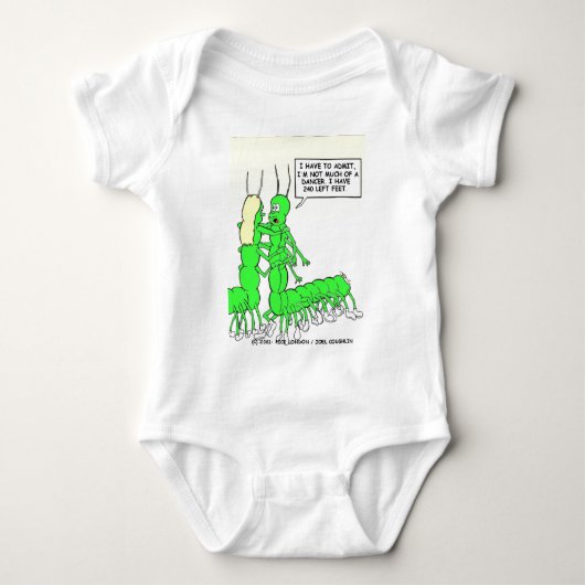 Duizendpoot Dansende Grappige T-shirts, Cadeaus & Romper (Voorkant)