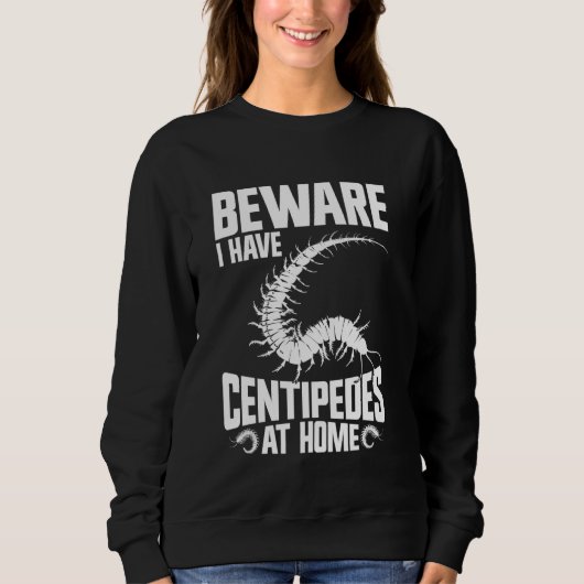 Duizendpoot minnaar geleedpotige insectenvoedsel r trui (Voorkant)