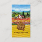 DUIZENDSTROOMVELD, HONING WAS WAX SEAL, BEEKEEPER VISITEKAARTJE (Achterkant)