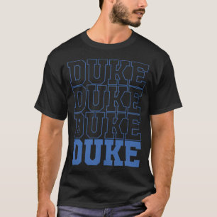 Duke  - Bold Retro Typografie T-shirt