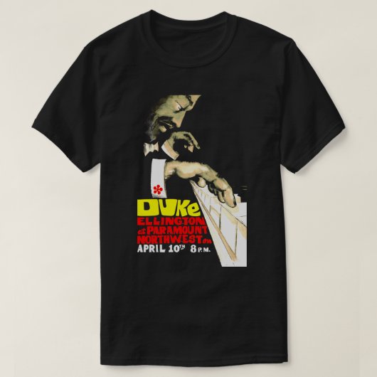 Duke Concert Ellington T-shirt (Design voorkant)