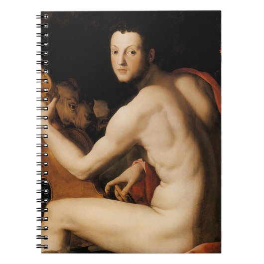 Duke Cosimo I de Medici als Orpheus Notitieboek (Voorkant)