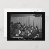 Duke Ellington orchestra, 1943 Briefkaart (Voorkant / Achterkant)