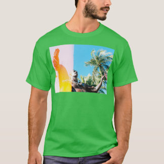 Duke Kahanamoku Statue Waikiki licht lek T-shirt