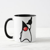 Duke met Shaka-teken Mok (Links)