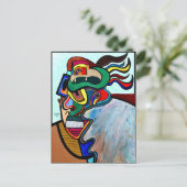 "Duke of Dane" van Ruchell Alexander Briefkaart (Staand voorkant)