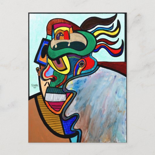 "Duke of Dane" van Ruchell Alexander Briefkaart (Voorkant)