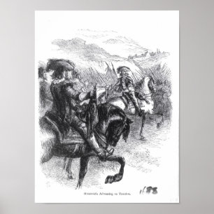 Duke of Monmouth Advancing op Taunton Poster
