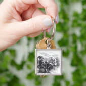 Duke of Monmouth Advancing op Taunton Sleutelhanger (Hand)