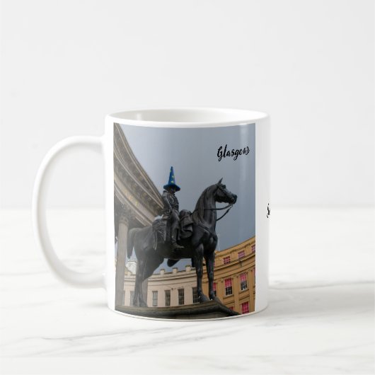 Duke of Wellington Statue, Glasgow Mug Koffiemok (Links)
