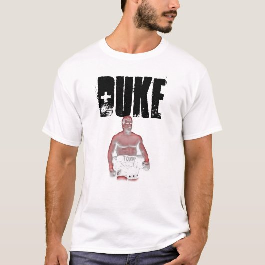 Duke_Red (Reg White T-Shirt) T-shirt (Voorkant)