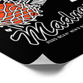 Duke Sketll - 2025 March Madness Sketll - Ncaa Poster (Hoek)