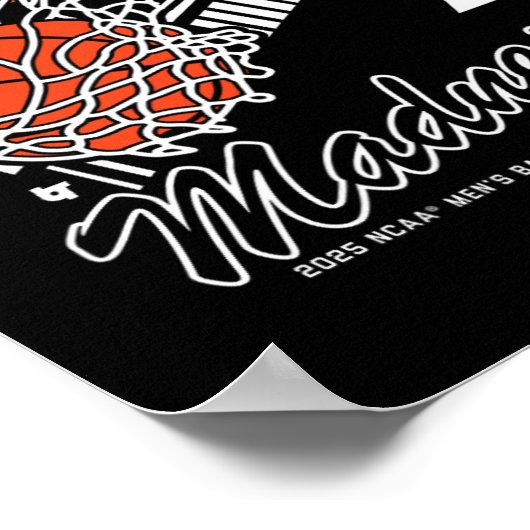 Duke Sketll - 2025 March Madness Sketll - Ncaa Poster (Hoek)