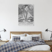 Duke Wilhelm V van Cleve, 1540 Canvas Afdruk (Insitu (Slaapkamer))