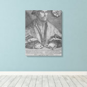 Duke Wilhelm V van Cleve, 1540 Canvas Afdruk (Insitu (Houten vloer))