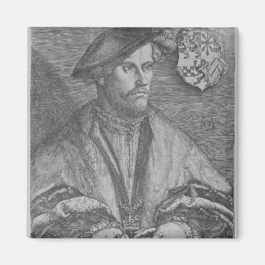 Duke Wilhelm V van Cleve, 1540 Magneet (Voorkant)