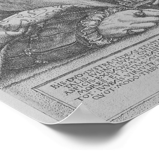 Duke Wilhelm V van Cleve, 1540 Poster