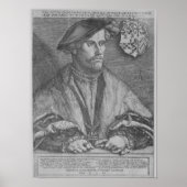 Duke Wilhelm V van Cleve, 1540 Poster
