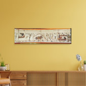 Duke William bestelt schepen te bouwen Canvas Afdruk (Insitu (Woonkamer))